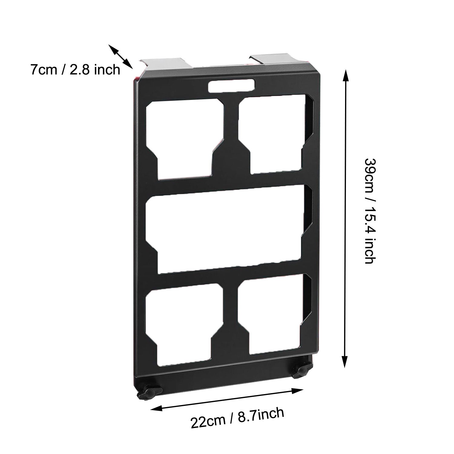 Packout Mounting Plate Compatible with Modular Stackable 48-22-8427 Toolbox (Organizer Storage Bracket for Packout System)