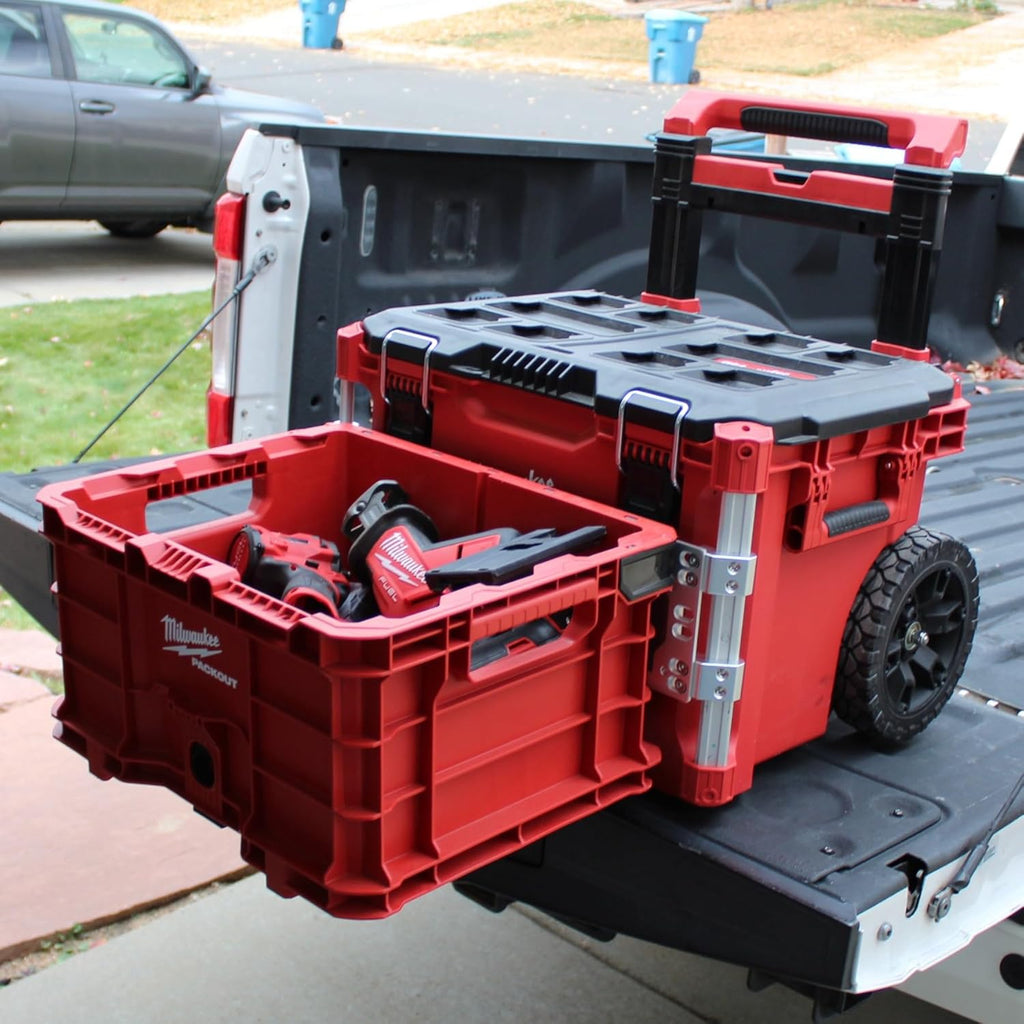 Silver Front & Side Mount Plate for Milwaukee Packout