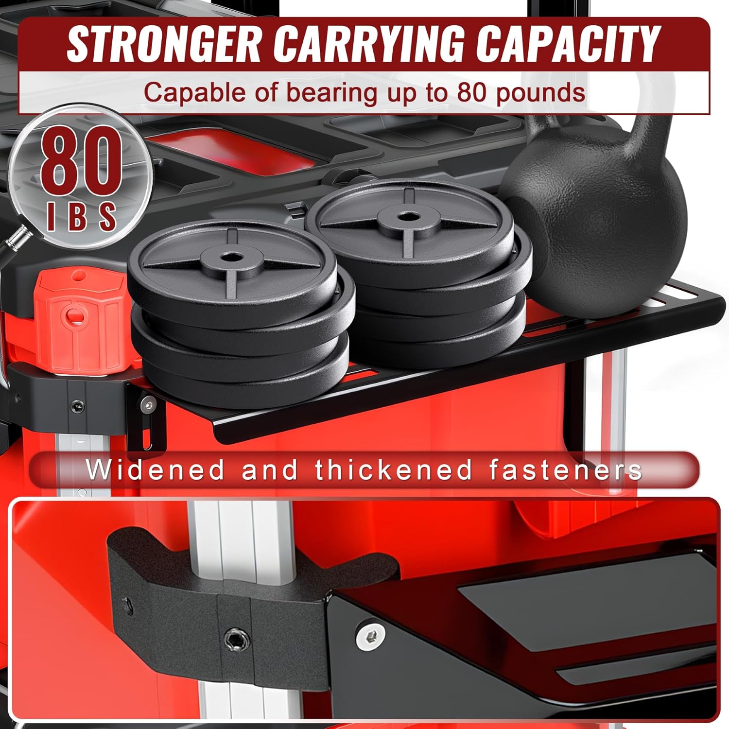 Horizontal Tool Organizer Extension Level Mount Holder Compatible With Milwaukee Packout Tool Boxes Accessories