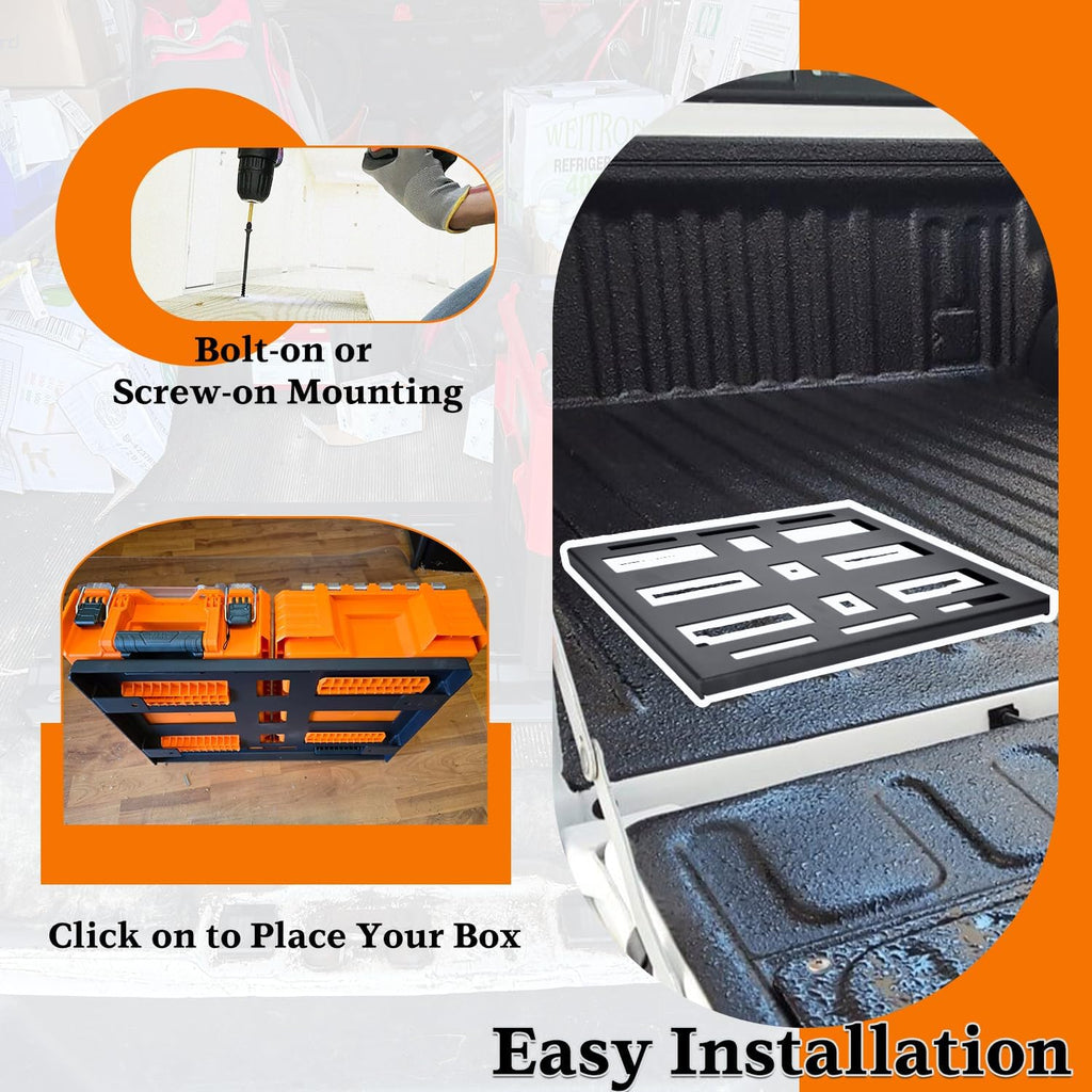Metal Mounting Plate for Klein Tools MODbox – Full Width