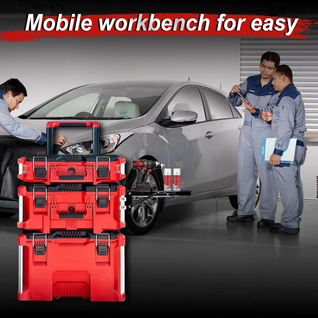 Magnetic Folding Table & Tool Tray Kit for Packout