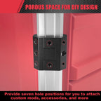 Rail Clip Compatible with Packout System Rails,Universal Packout Rail Adapter Mounts-Side on Packout Rail Corner, Black