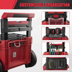 Packout Compact Mounting Plate Holder Compatible with 4822-8426 Rolling Toolbox, Mounted on Packout Toolbox Handle ,Mounting Plate for Tool Storage, Organization