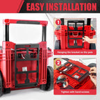 Packout Mounting Plate Compatible with Modular Stackable 48-22-8427 Toolbox (Organizer Storage Bracket for Packout System)