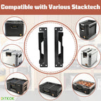 2Pcs Small Metal Mounting Brackets for Toughbuilt Stacktech
