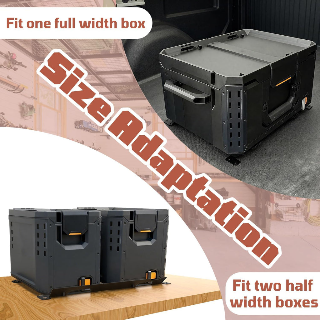 2Pcs Large Metal Mounting Brackets for Toughbuilt Stacktech
