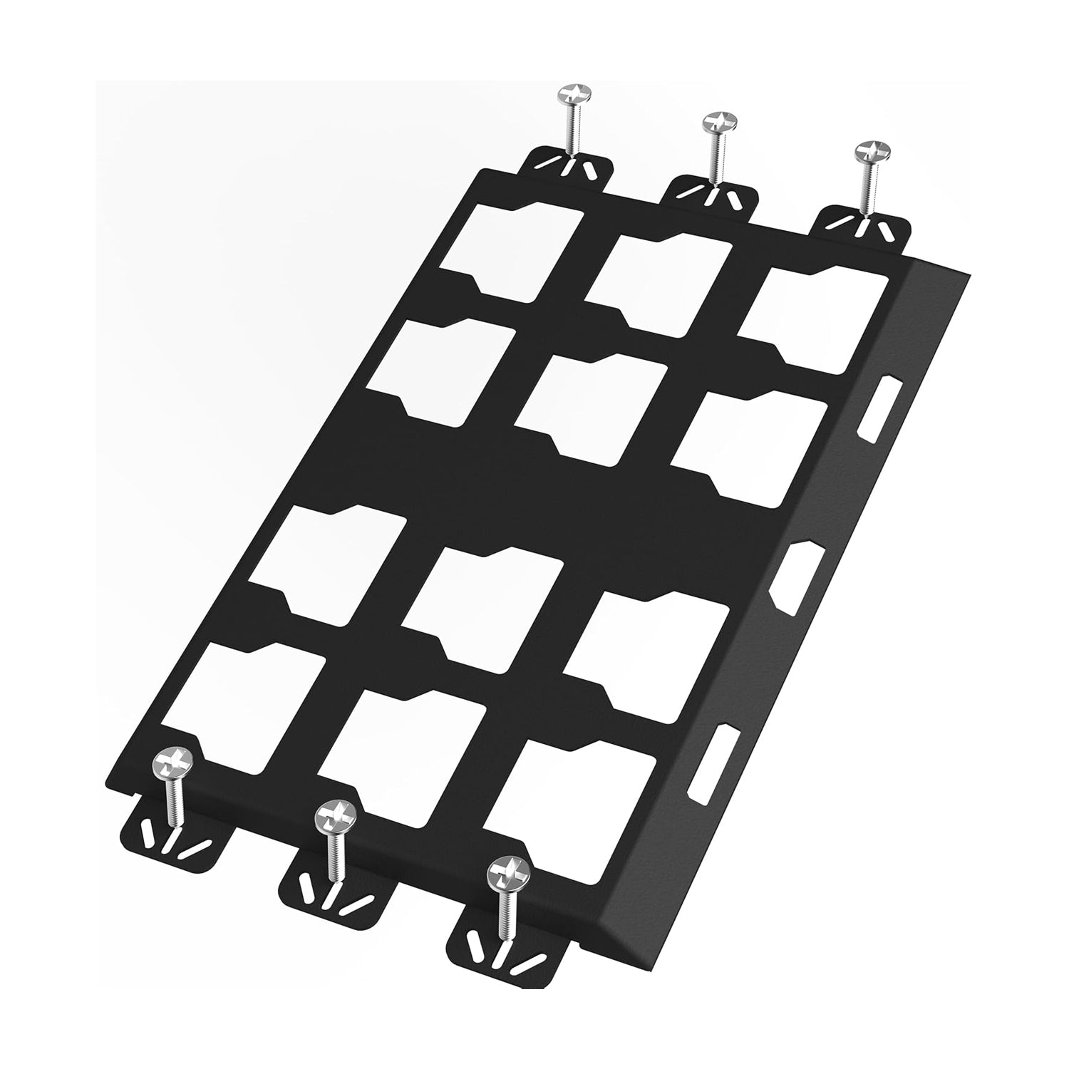 Mounting Plate Compatible with Milwaukee Packout, 100 Lbs, Metal with Powder Coat, for Tool Storage and Organization System (Full Plate, 1pc)