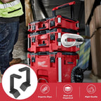 Extension Cord Holder Compatible with Packout Toolbox, Packout Toolbox Cord Storage Solution,Corner Rail clips Including