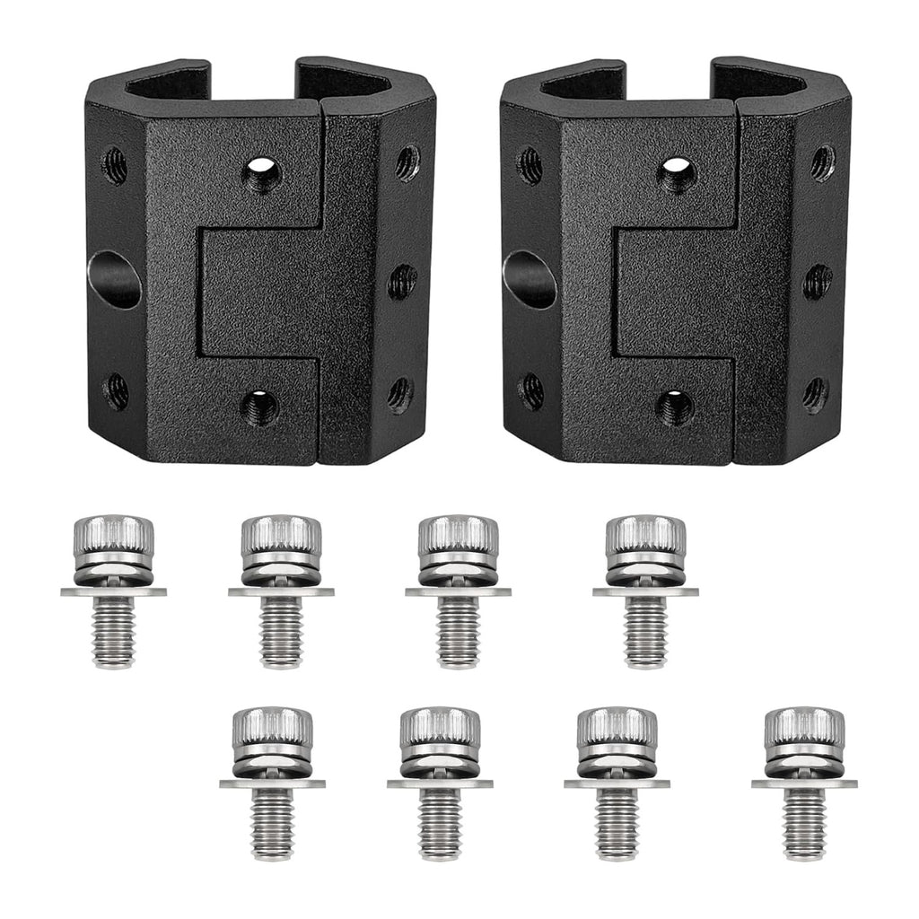 Rail Clip Compatible with Milwaukee Packout System Rails,Universal Packout Rail Adapter Mounts-Side on Packout Rail Corner, Black