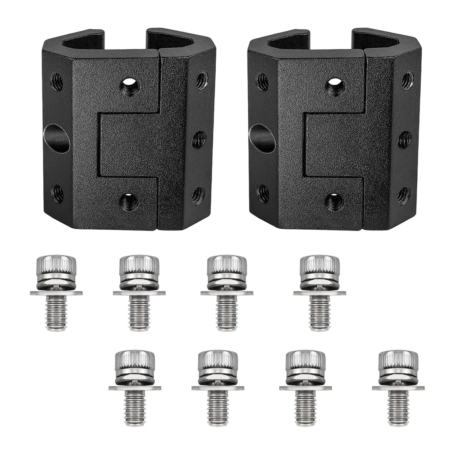 Rail Clip Compatible with Milwaukee Packout System Rails,Universal Packout Rail Adapter Mounts-Side on Packout Rail Corner, Black