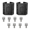 Rail Clip Compatible with Packout System Rails,Universal Packout Rail Adapter Mounts-Side on Packout Rail Corner, Black