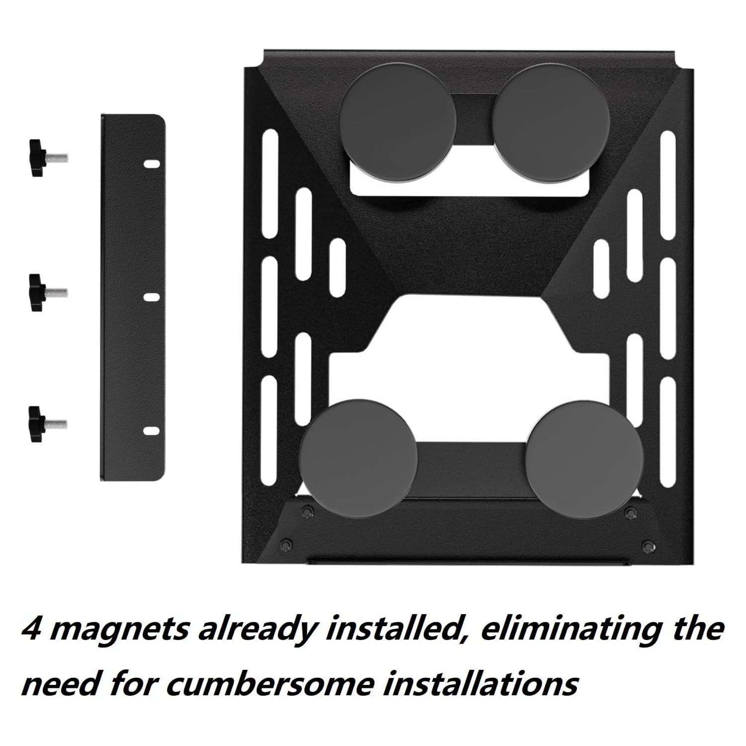 Professional Starlink Mini Magnetic Mount Kit | Universal Quick-Release Bracket for Cars & Boats | Heavy-Duty Stainless Steel, Weather-Resistant, 360° Protection