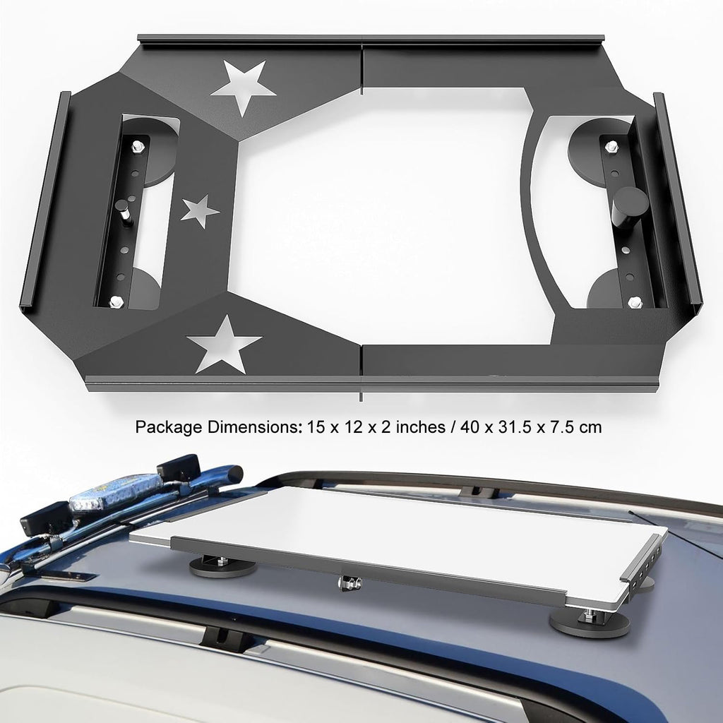 Starlink Gen 3 Magnetic Flat Car Mount | Anti-Rust Magnetic Roof Mount Kit for Starlink Accessories | RV, Van & Truck Satellite Dish Holder