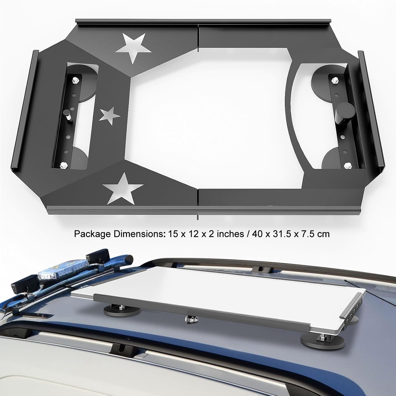 Starlink Gen 3 Magnetic Flat Car Mount | Anti-Rust Magnetic Roof Mount Kit for Starlink Accessories | RV, Van & Truck Satellite Dish Holder