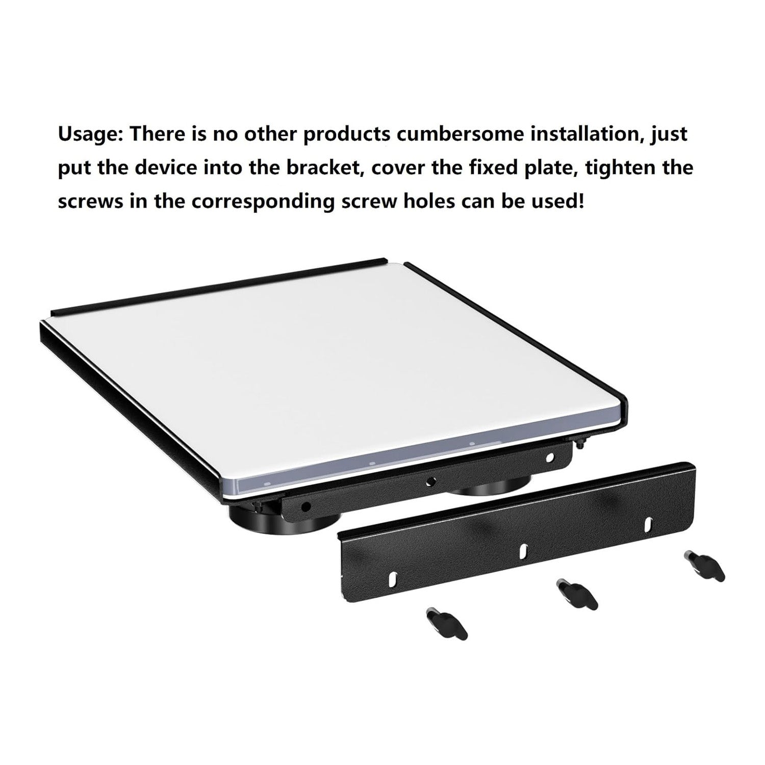 Professional Starlink Mini Magnetic Mount Kit | Universal Quick-Release Bracket for Cars & Boats | Heavy-Duty Stainless Steel, Weather-Resistant, 360° Protection